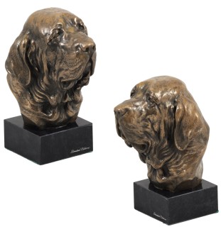 Fila Brasileiro głowa na kamieniu Art-Dog